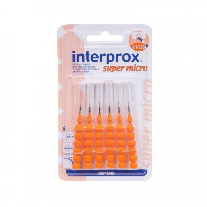 Interprox Interproximal Super Micro Orange 07 x6
