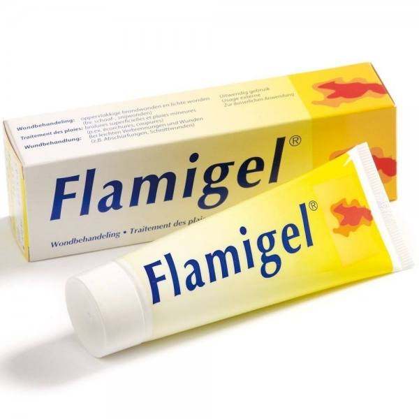 Flamigel Hydroactive Pad In Gel Form Ideal For Treating Wounds And Burns 50Gr