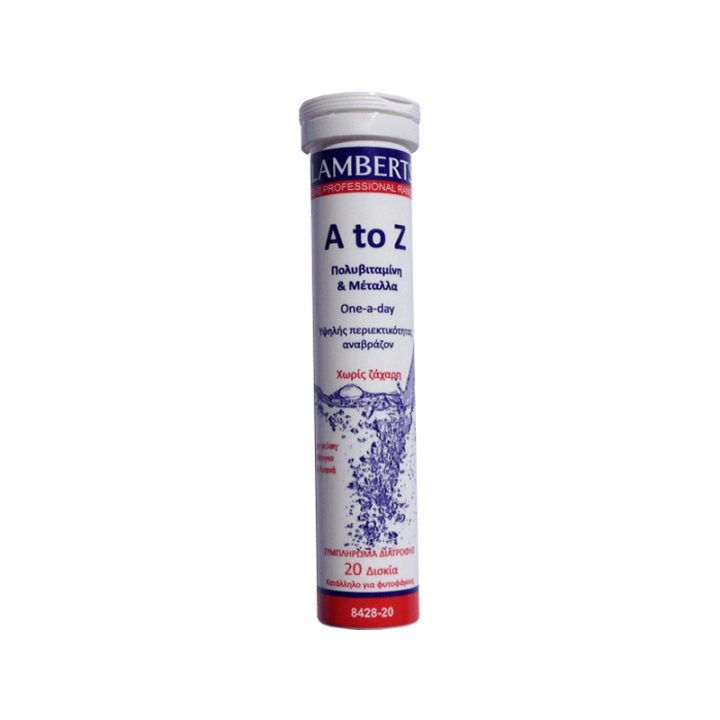 Lamberts Multivitamin A To Z Efervescent Tablets 20S