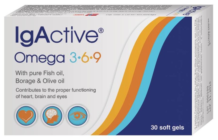 Igactive Omega 3-6-9 30 Softgels