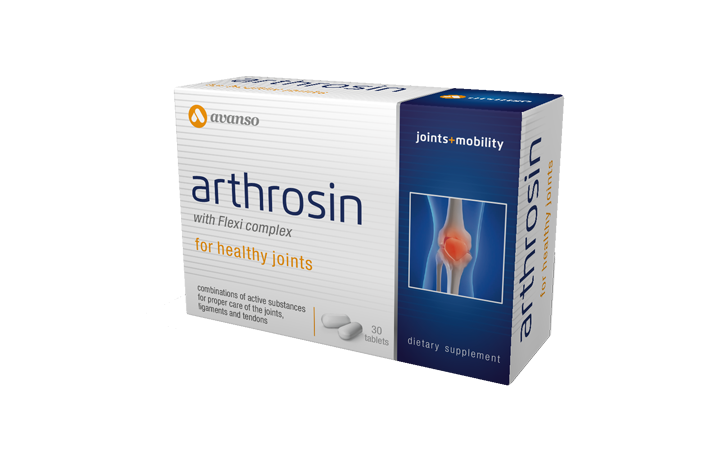 Avanso Arthrosin With Flexi Complex For Healthy Joints & Painless Movement 30 Tablets