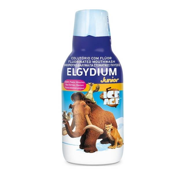 Elgydium Ice Age Junior Mouthwash 7 12Years 500Ml