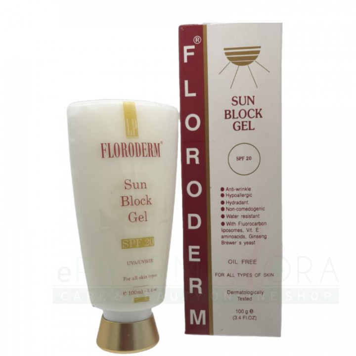 Floroderm Sun Block Gel 100G X Spf20
