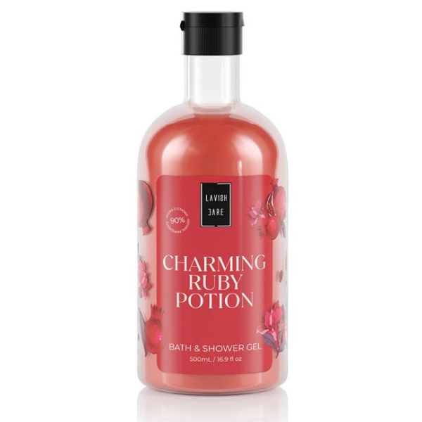 Lavish Care Bath & Shower Gel Ruby Charming Potion 500Ml