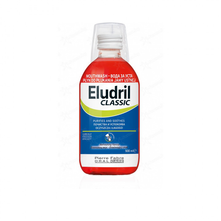 Eludril Classic Mouthwash 500Ml
