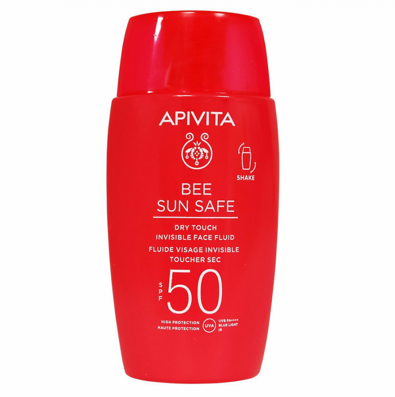 Apivita Bee Sun Safe Dry Touch Invisible Fluid SPF50 50ml