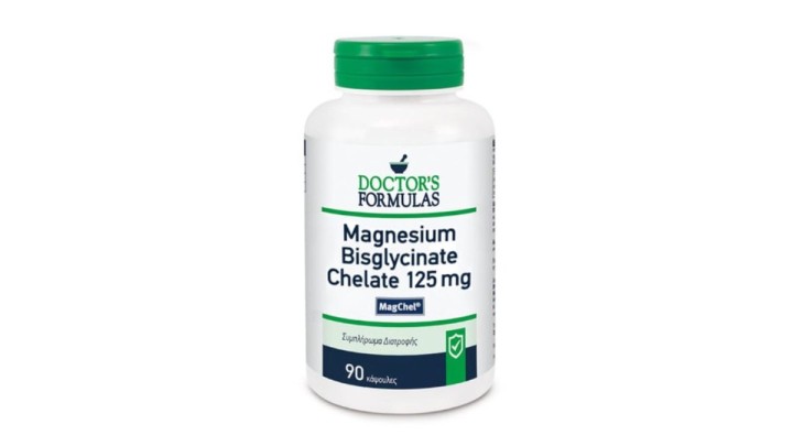 Doctors Formulas Magnesium Bisglycinate Chelate 125G,90Caps