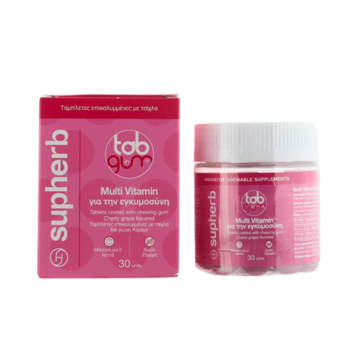 Supherb Multivitamins For Pregnancy Tab In Gum 30 Tablets