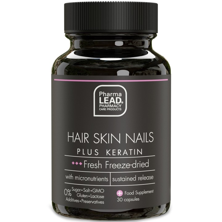 PHARMALEAD Hair Skin, Nails plus Keratin 30 Caps