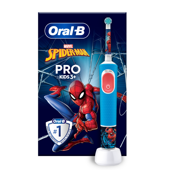 Oral-B Pro Kids Electric Toothbrush Spiderman Special Edition 3Y+