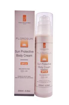 Florosun Sun Protective Body Cream SPF30 Ideal For Sensitive Skin & Children 200ml