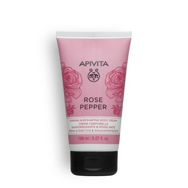 Apivita Rose Pepper Firming & Reshaping Body Cream 150ml