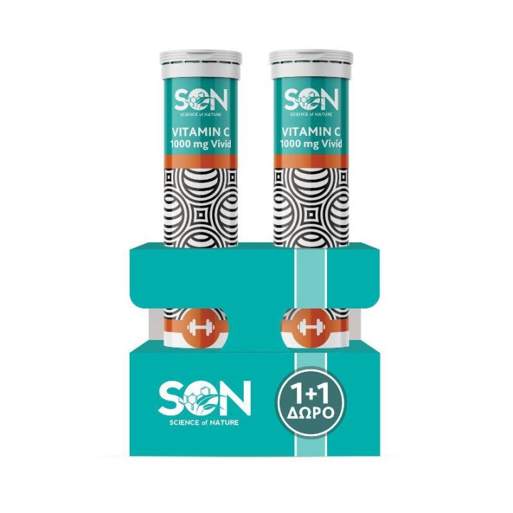 Son Vitamin C 1000Mg Vivid 20Effervescent Tablets 1+1Offer