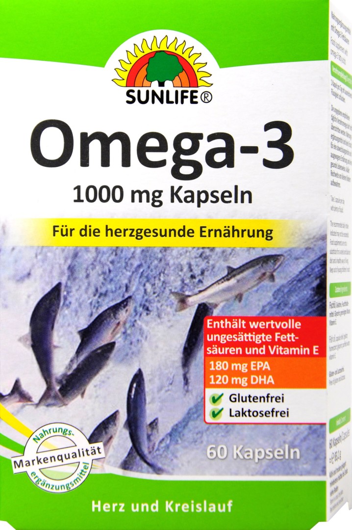 SUNLIFE OMEGA-3 SALMON OIL 60s