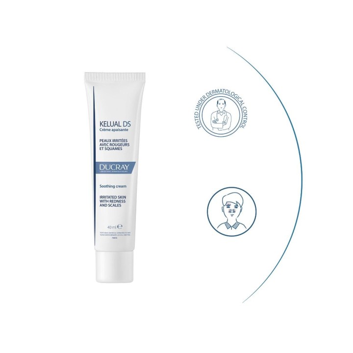 Ducray Kelual Ds Squamo-Reducing Anti-Recurrence Soothing Cream 40ml