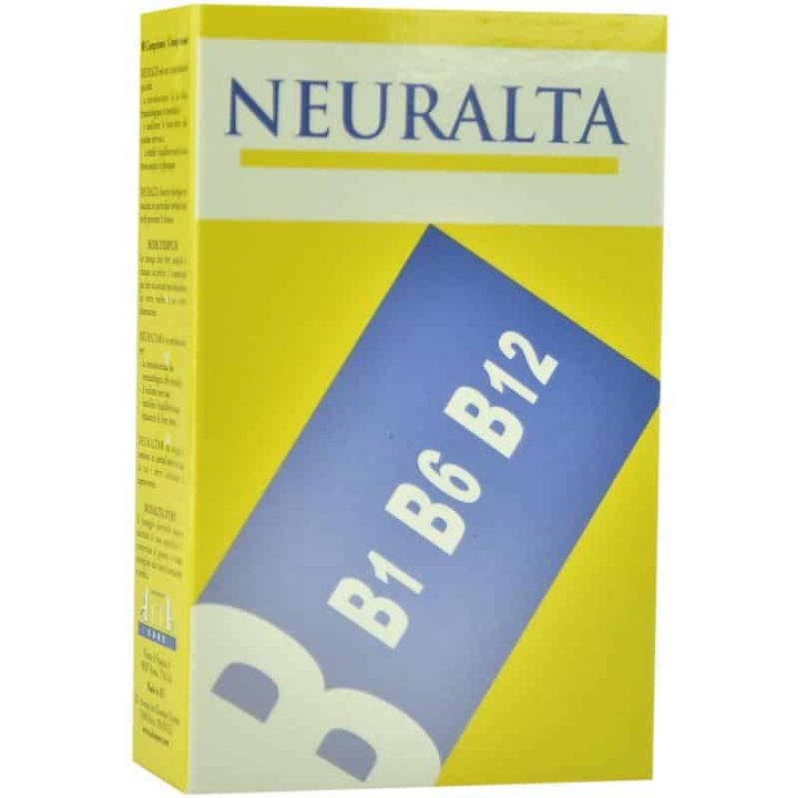 Neuralta Vitamin B Complex B1+B6+B12 80 Tablets