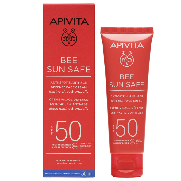 Apivita Bee Sun Safe Anti-Blemish & Wrinkle Face Cream Spf50 50Ml
