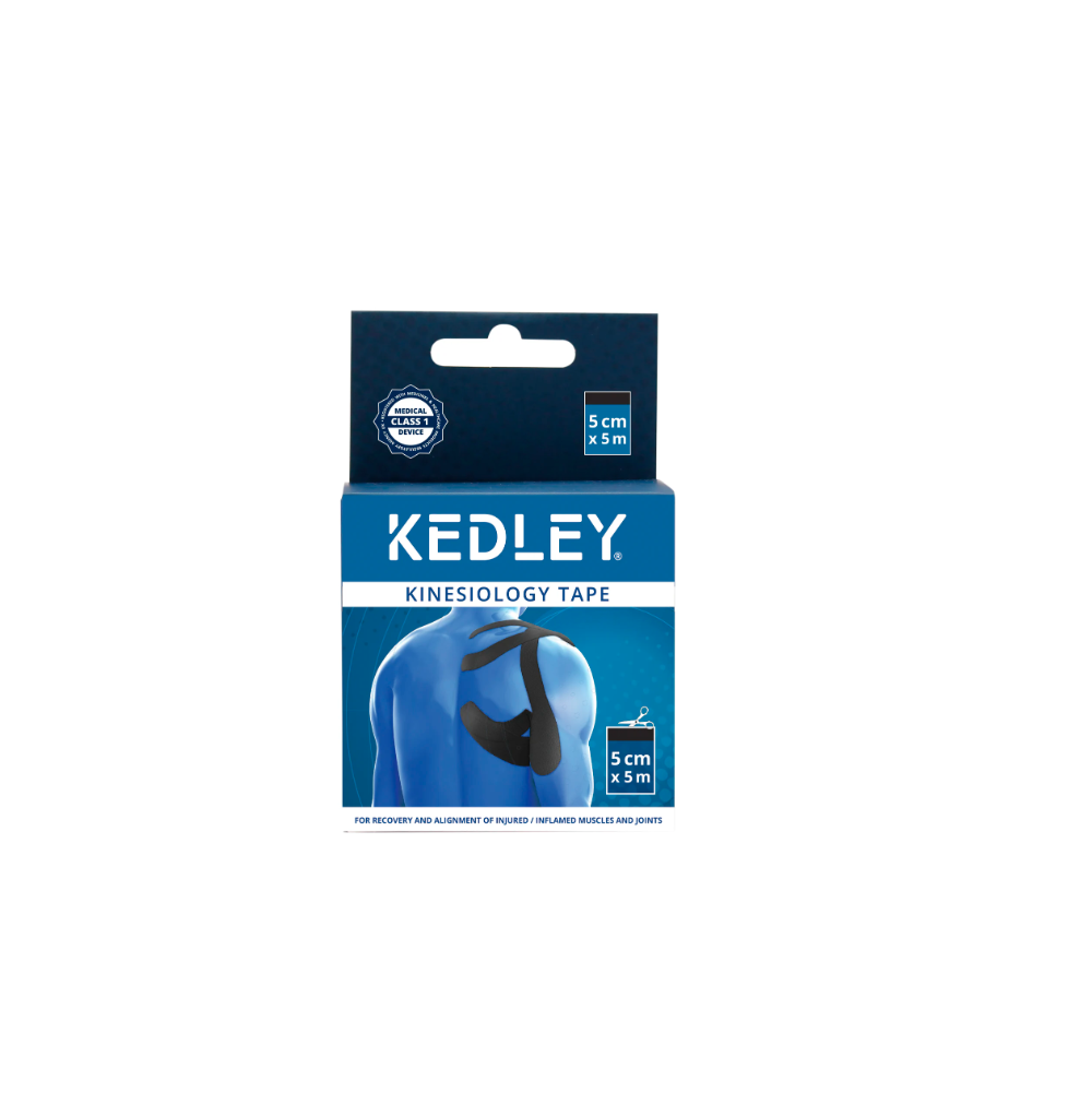 Kedley Black  Kineosology tape 5cmx5m