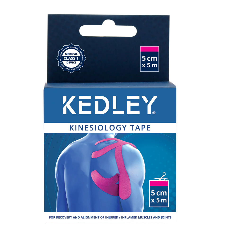 Kedley Pink Kineosology tape 5cmx5m