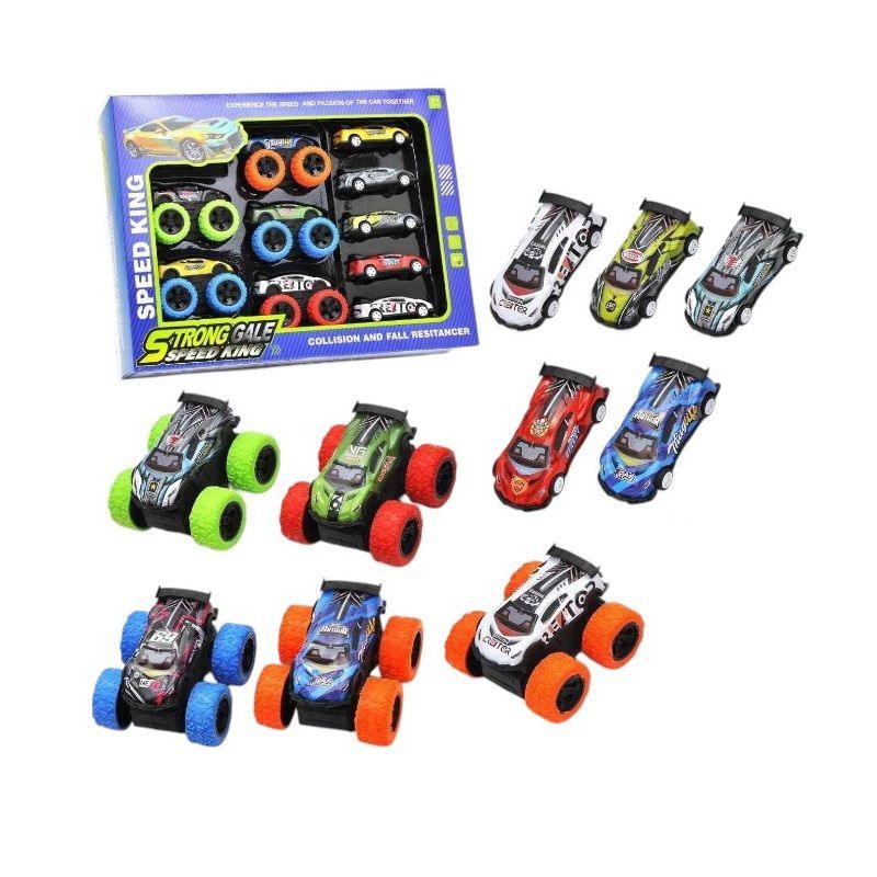 Set of metallic cars 10pcs.