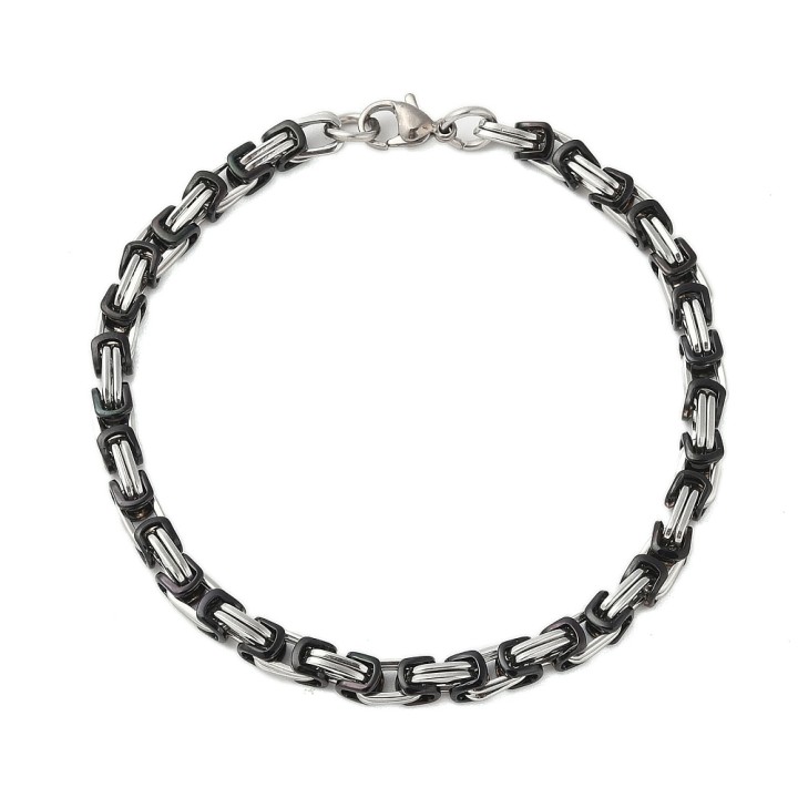 Perlarosa World Βυζαντινό Βραχιόλι  Black