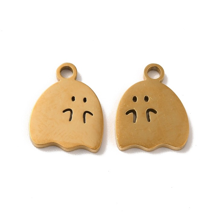 Perlarosa World Cute Ghost Pendants Gold