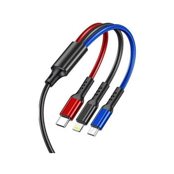 AWEI CL-971 Καλώδιο φόρτισης & data 3in1 – Fast Charge – 1.2m