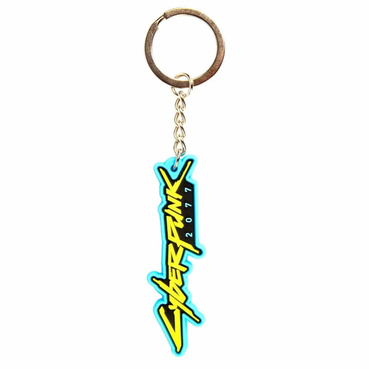 JINX Cyberpunk 2077 logo keychain
