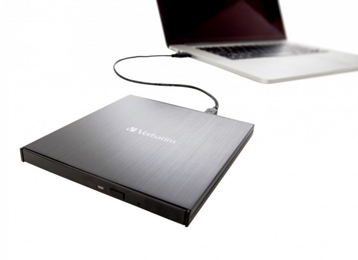 Verbatim External Slimline CD/DVD Writer USB 3.2