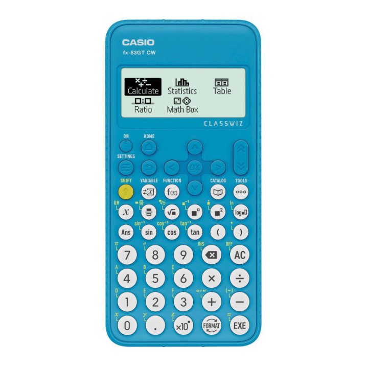 CASIO fx-83GT CW entry-level scientific calculator - Γαλάζιο