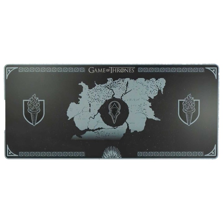 Lexip x Warner Game of Thrones Flexible Mouse Mat XXL, Night King Edition, Black(90 x 40 cm)