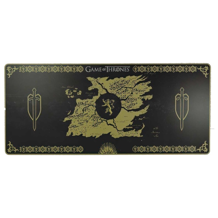 Lexip x Warner Game of Thrones Flexible Mouse Mat XXL, Lannister Edition  (90 x 40 cm)