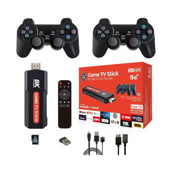 Q9 MAX Φορητή κονσόλα παιχνιδιών Stick & TV Box με 2 χειριστήρια