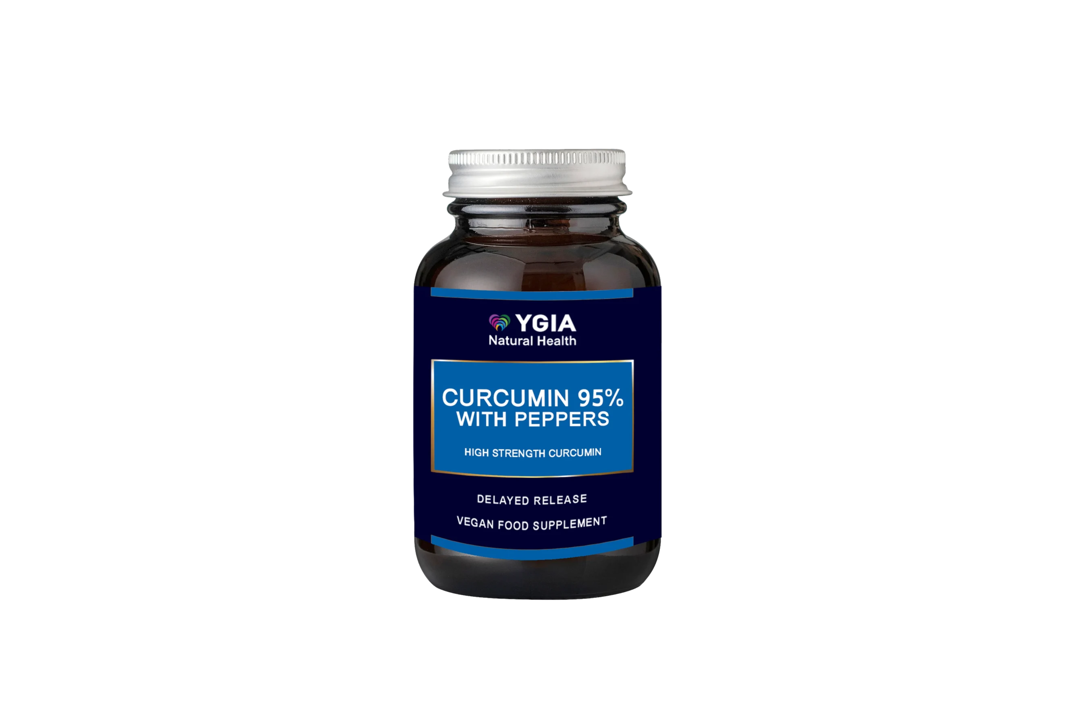 Ygia Curcumin 95% With Black Pepper 60Vegan Caps