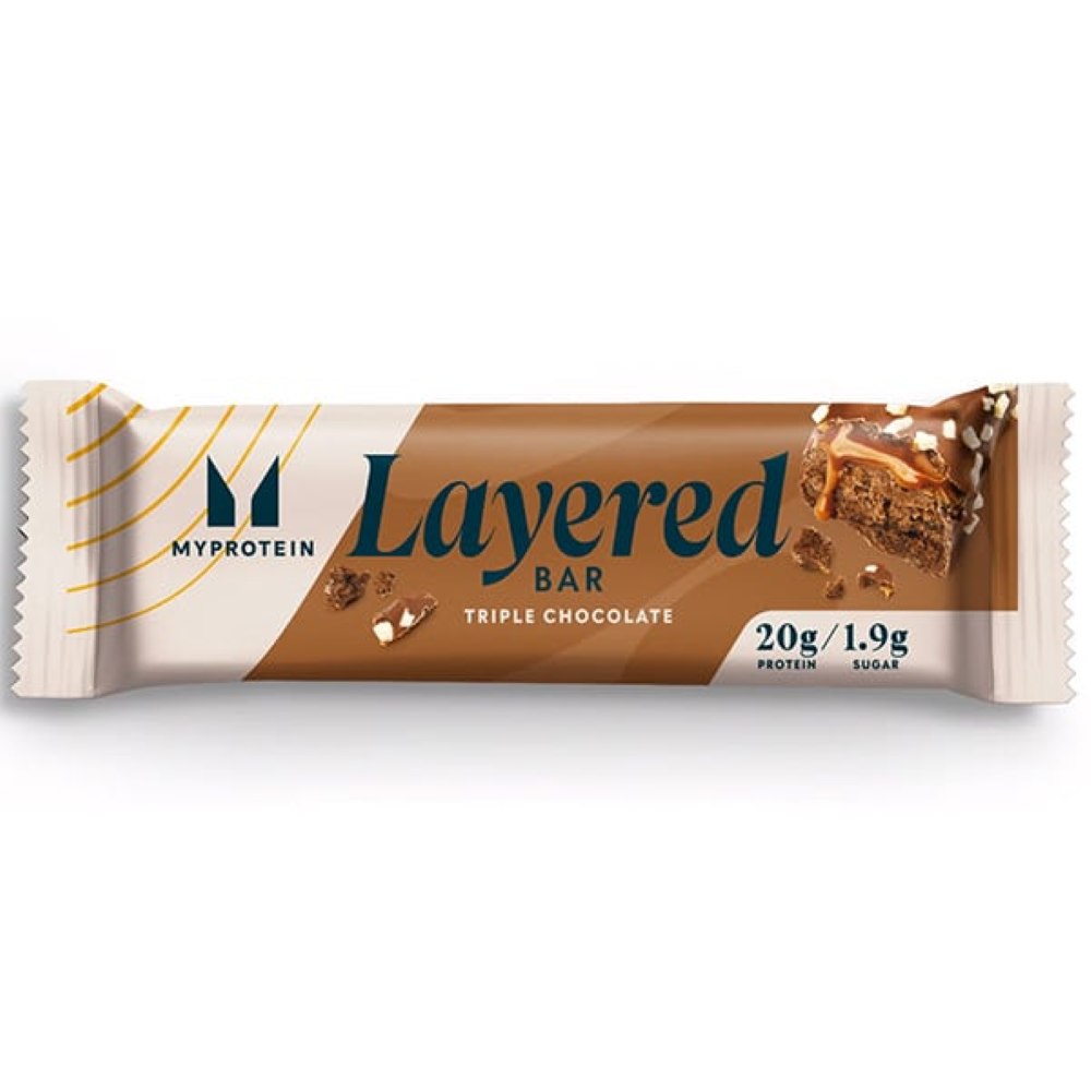 Myprotein Layered Bar - Triple Chocolate 20g protein
