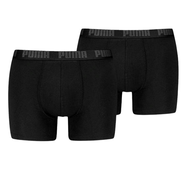 Puma Men Everyday Basic Boxer 2 Pairs Black 701226387-0002 size M