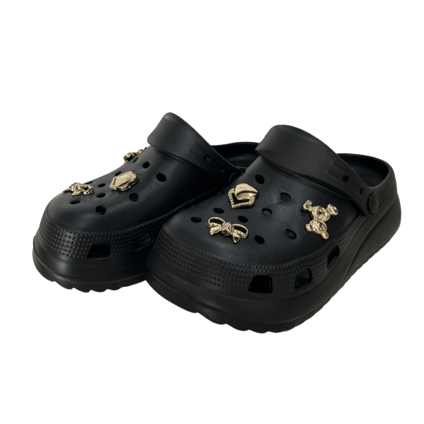 Essential Soft Eva Slippers Shoes Woman Black E428-Z001 size 36