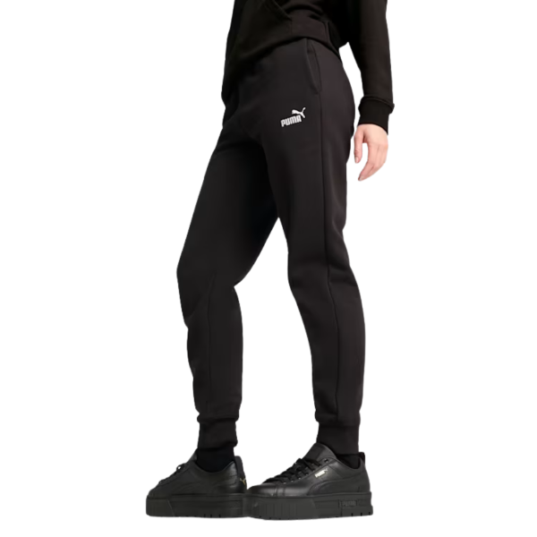 Puma Essentials No.1 Logo Sweatpants Fleece Classic Women Black 682448-01 size S