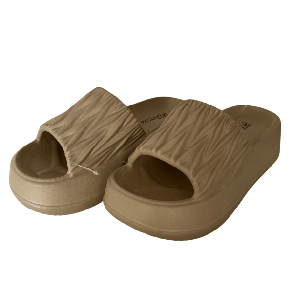 Essential Soft Slippers Shoes Woman Beige E462-Z0000 size 38