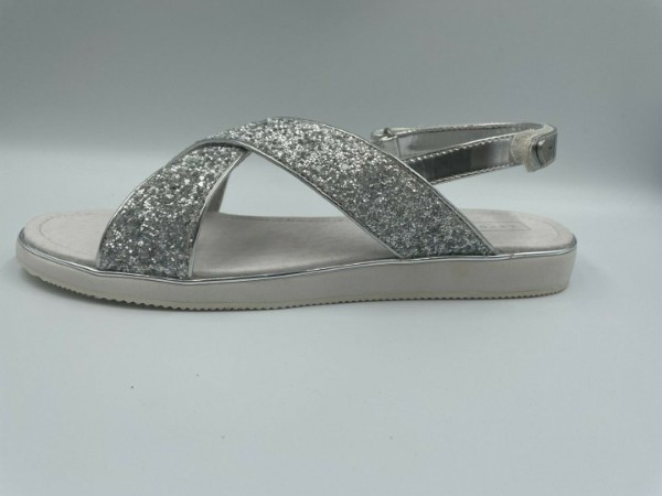 Mayoral Girls Sandals Casual  Silver 38