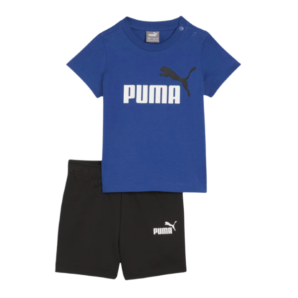 Puma Minicats Logo Baby Boy Infant Toddler Graphic Set Cobalt Blaze 845839-18 74 / 9 Months