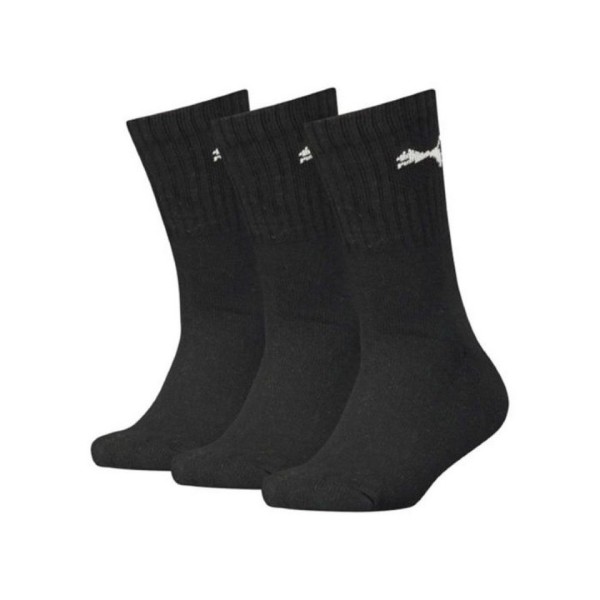 Puma Athletic Sports 3 Pairs Socks Unisex Junior Black 100000965-001 27-30