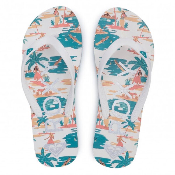 Roxy Kids Girls Tahiti Vii Flip Flop 30