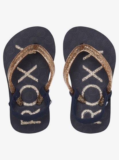Roxy Infants Girls Viva Sparkle Sandals 26