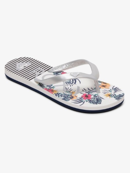 Roxy Kids Girls Tahiti Flip Flops 28