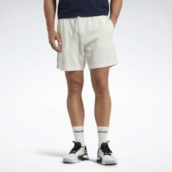 Reebok Men Clothing Identity Vector Waffle Shorts XXL
