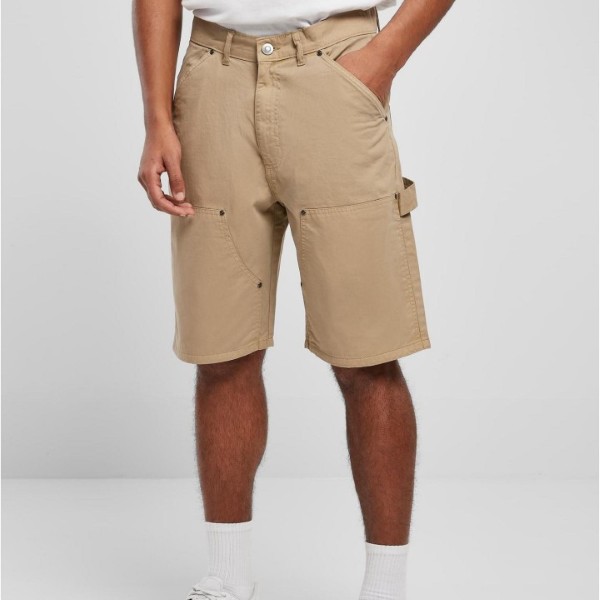 Urban Classics Men Double Knee Carpenter Shorts 30
