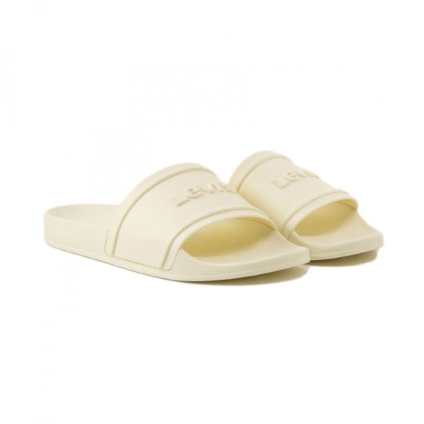 Levis Women's June 3d Slides Off White 235233-939-100 37