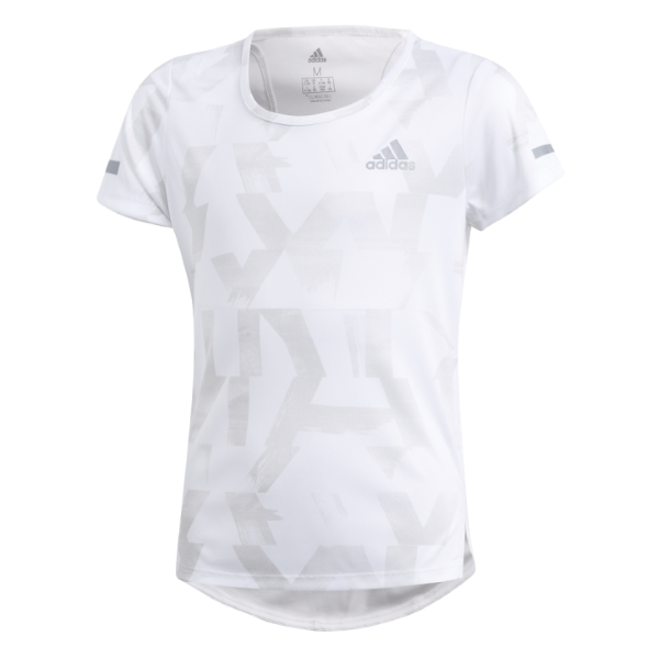 Adidas Kids Girls Training Run Tee 110 / 4-5 Years