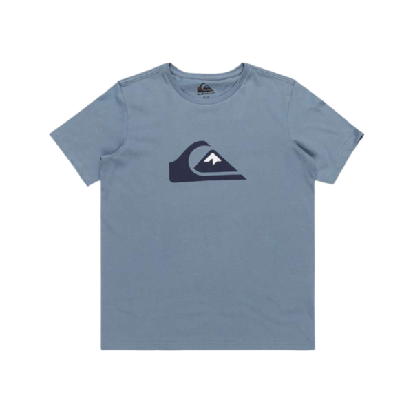 Quiksilver Boys Comp Logo Youth T-Shirt Blue Shadow Eqbzt04711-Bkq0 128 / 7-8 Years